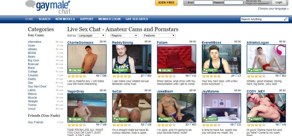 Gay Male Chat Reviews