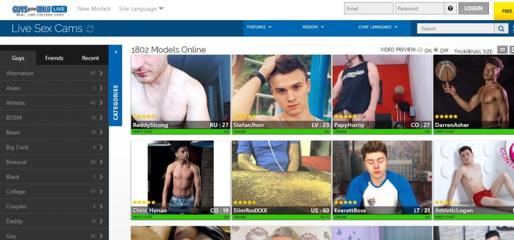 GuysGoneWildLive Reviews