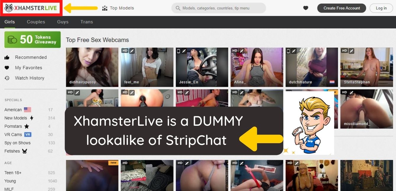 Xhamster live cams